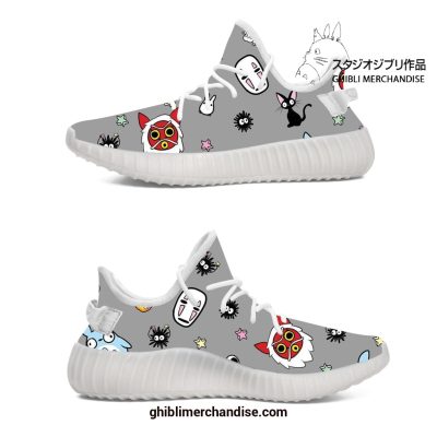 Cute Ghibli Characters Yeezy Shoes Air Force