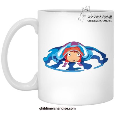 Cute Ponyo First Trip Mug