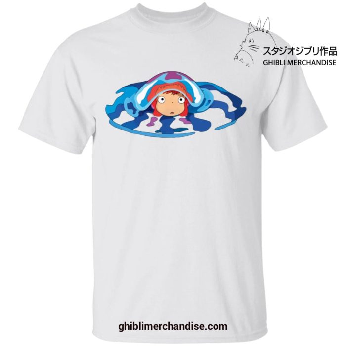 Cute Ponyo First Trip T-Shirt White / S