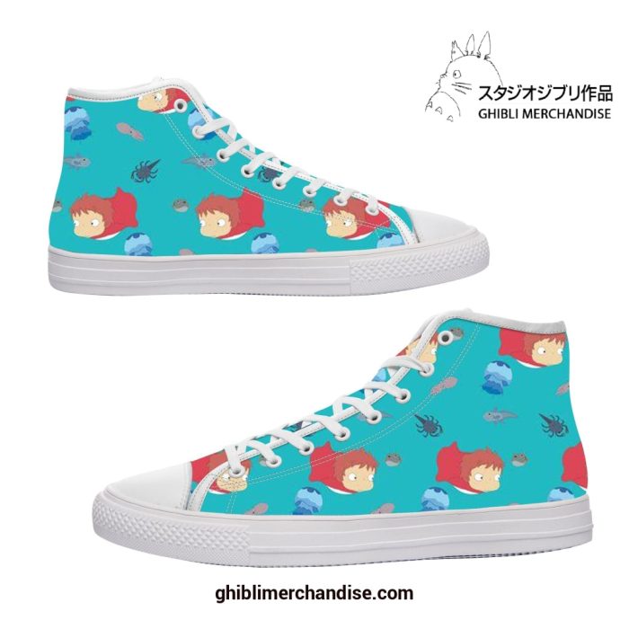 Cute Ponyo In The Sea Converse Shoes Air Force