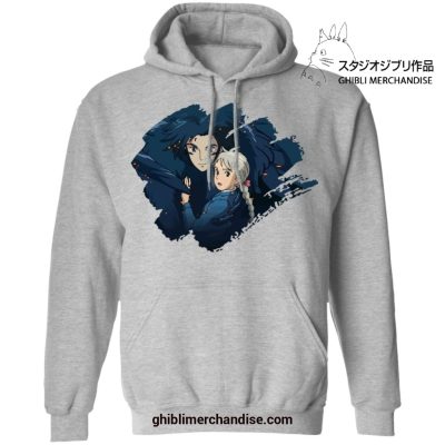 Dark Howl And Sophie Hoodie Gray / S