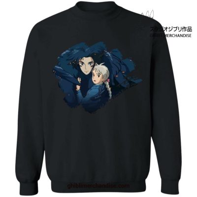 Dark Howl And Sophie Sweatshirt Black / S