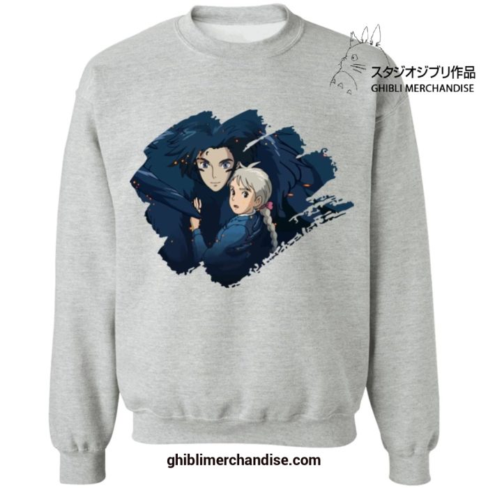 Dark Howl And Sophie Sweatshirt Gray / S