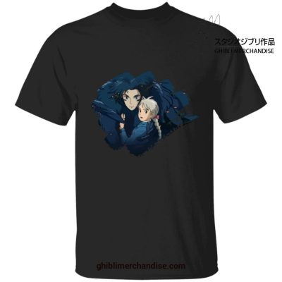 Dark Howl And Sophie T-Shirt Black / S