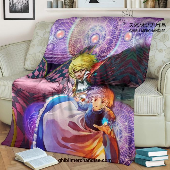 Enlightened Howls Moving Castle Blanket