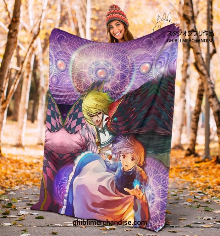 Enlightened Howls Moving Castle Blanket