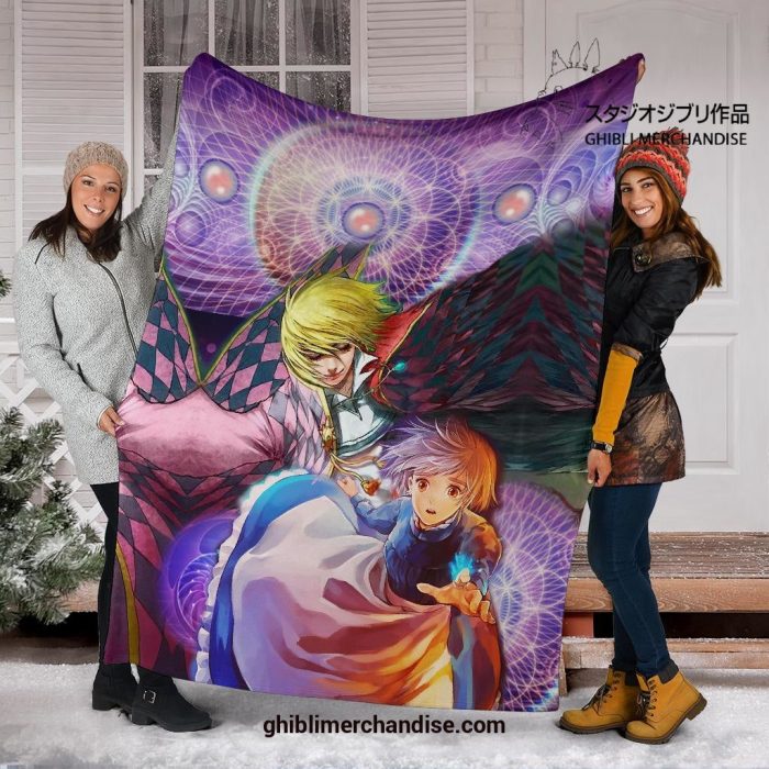 Enlightened Howls Moving Castle Blanket