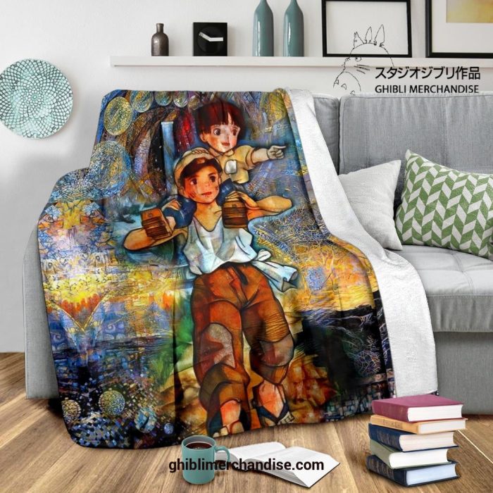 Eternal Grave Of The Fireflies Blanket