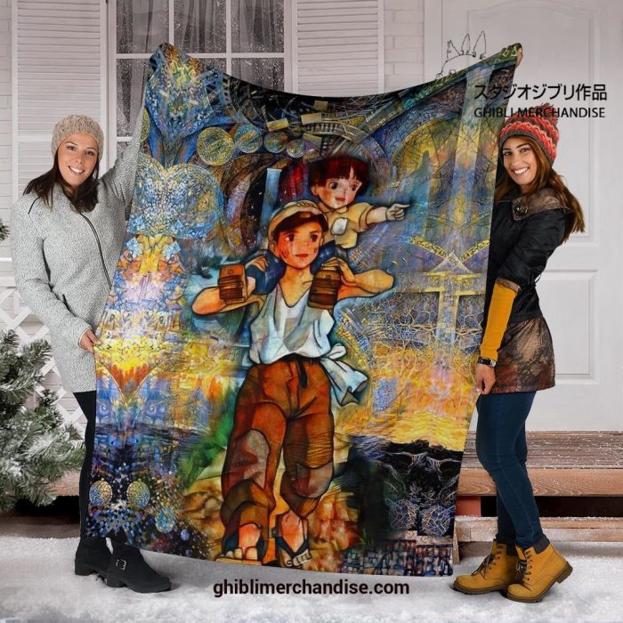 Eternal Grave Of The Fireflies Blanket