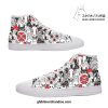 Ghibli Characters Art Style Converse Shoes Air Force