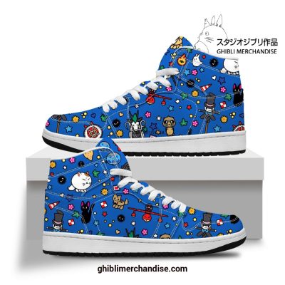 Ghibli Characters In The Blue Aj Shoes Air Force