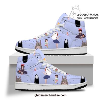 Ghibli Characters Light Blue Aj Shoes Air Force