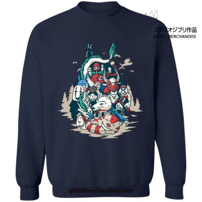 Ghibli World In Totoro Shape Sweatshirt