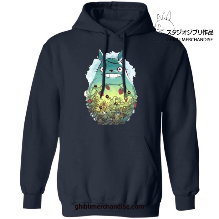 Green Garden Mug In Totoro Hoodie Navy Blue / S