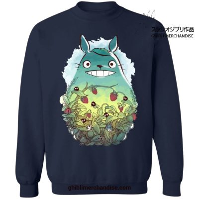 Green Garden Mug In Totoro Sweatshirt Navy Blue / S