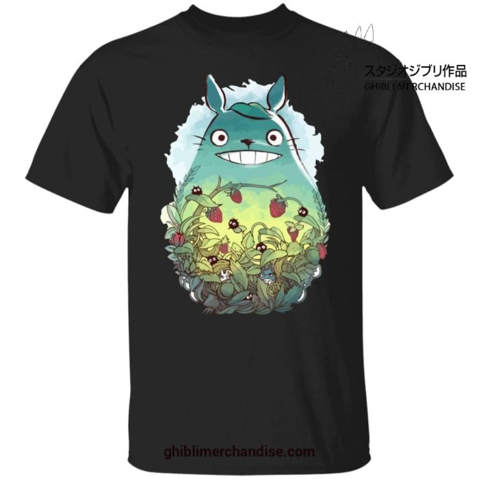 Green Garden Mug In Totoro T-Shirt Black / S