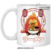 Howls Moving Castle Calcifer Loves Ramen Mug