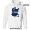 Howls Moving Castle Night Scene Hoodie White / S