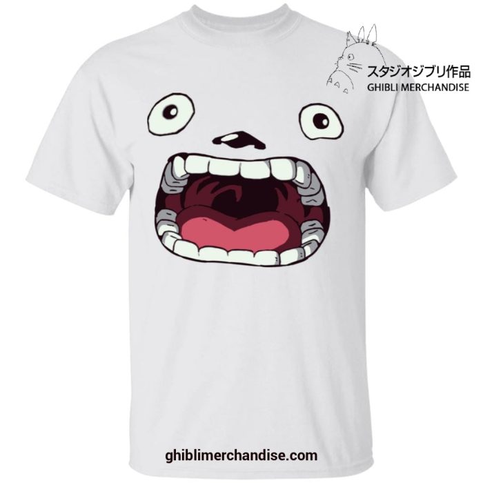 My Neighbor Totoro With Big Mouth T-Shirt White / S