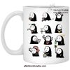 No Face Cute Emotion Collection Mug