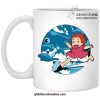 Ponyo On The Waves Mug