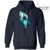 Princess Mononoke Forest Guardians Hoodie Navy Blue / S