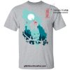 Princess Mononoke Forest Guardians T-Shirt Gray / S