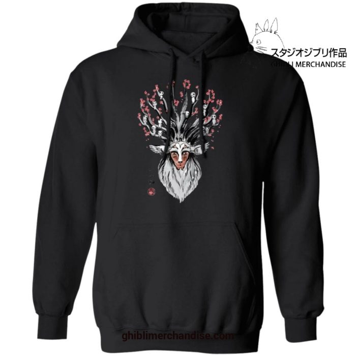 Princess Mononoke Forest Spirit Shishigami And Sakura Hoodie