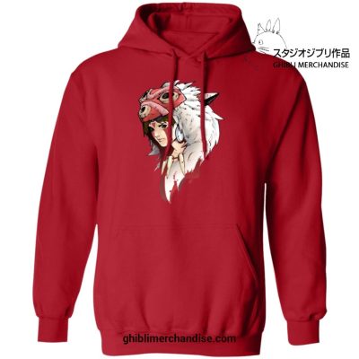 Princess Mononoke San Hoodie Red / S