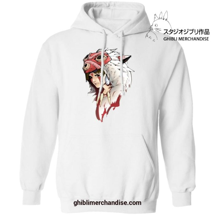 Princess Mononoke San Hoodie White / S