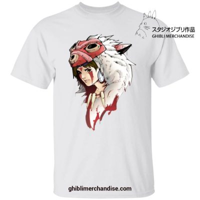 Princess Mononoke San T-Shirt White / S