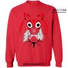 Princess Mononoke With Mask Sweatshirt Red / S