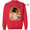 Spirited Away Haku Classic Art Sweatshirt Red / S