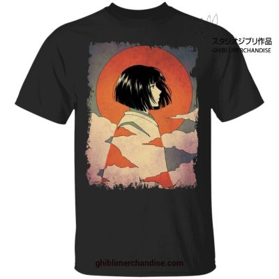 Spirited Away Haku Classic Art T-Shirt Black / S