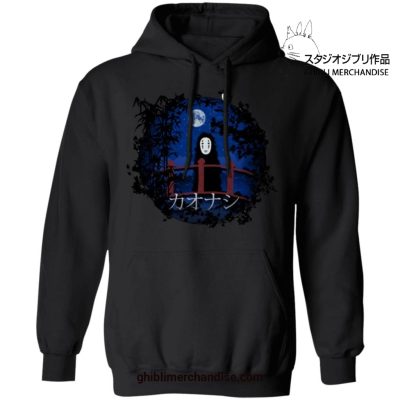 Spirited Away No Face By The Blue Moon Hoodie Black / S