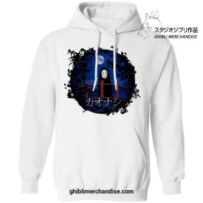 Spirited Away No Face By The Blue Moon Hoodie White / S