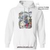 Studio Ghibli Highlights Characters Hoodie White / S