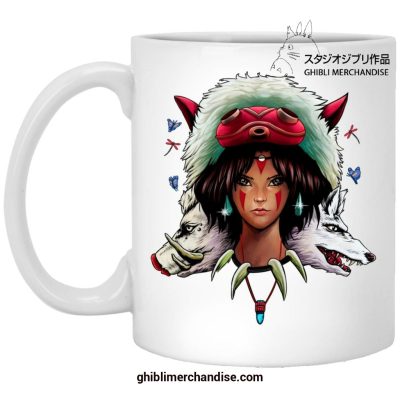 The Wolf Princess Mononoke Mug