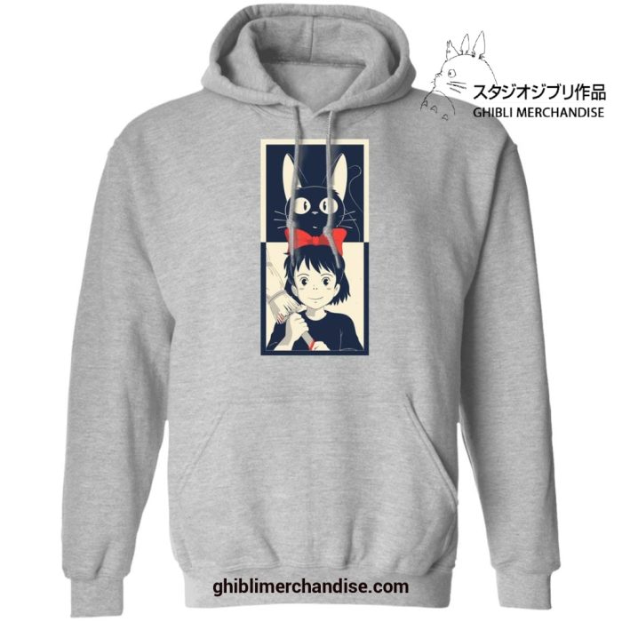 Vintage Kikis Delivery Service Hoodie Gray / S