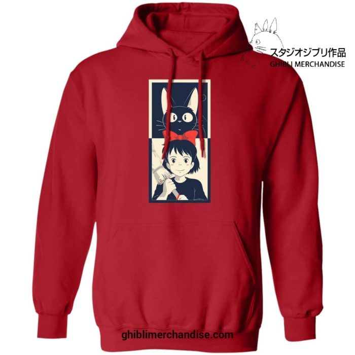 Vintage Kikis Delivery Service Hoodie Red / S