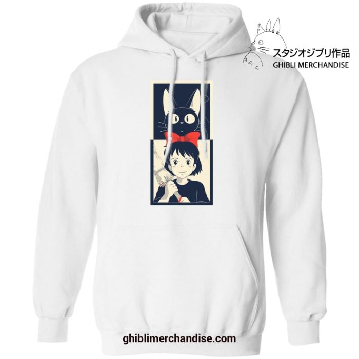 Vintage Kikis Delivery Service Hoodie White / S