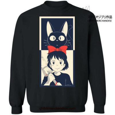 Vintage Kikis Delivery Service Sweatshirt Black / S