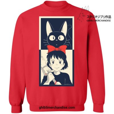 Vintage Kikis Delivery Service Sweatshirt Red / S