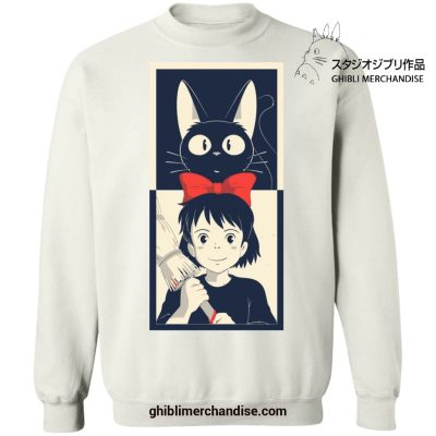 Vintage Kikis Delivery Service Sweatshirt White / S