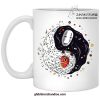 Ying Yang Princess Mononoke And No Face Mug