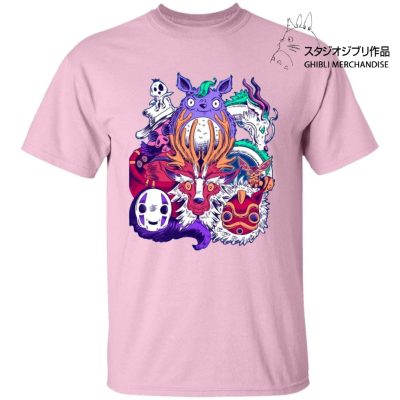 Ghibli Characters creepy style T Shirt