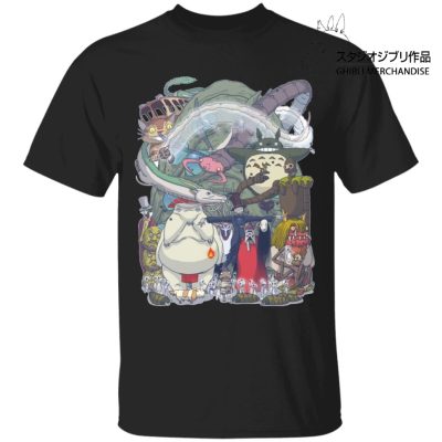 Ghibli Highlights Movies Characters Collection T Shirt