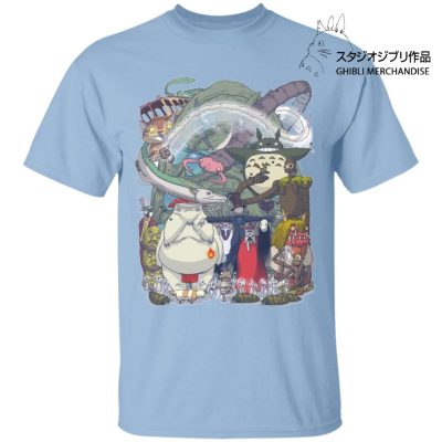 Ghibli Highlights Movies Characters Collection T Shirt