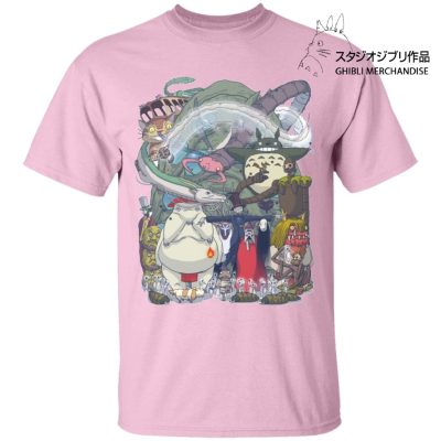 Ghibli Highlights Movies Characters Collection T Shirt