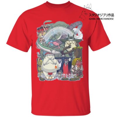 Ghibli Highlights Movies Characters Collection T Shirt